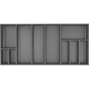 Agoform Besteck Organizer Sky Besteckeinsatz 1020x53x473mm schiefgrau Kunststoff