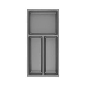 Agoform Besteck Organizer Sky Besteckeinsatz 220x53x473mm schiefgrau Kunststoff