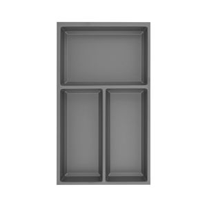 Agoform Besteck Organizer Sky Besteckeinsatz 270x53x473mm schiefgrau Kunststoff