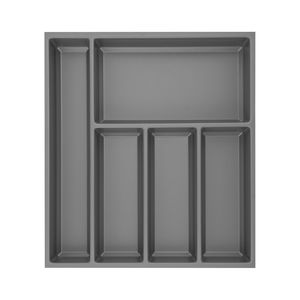 Agoform Besteck Organizer Sky Besteckeinsatz 420x53x473mm schiefgrau Kunststoff