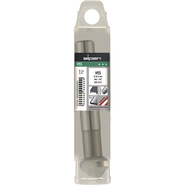 MAYKESTAG Kegelsenker DIN 335 C, Z=3, 90° HSS