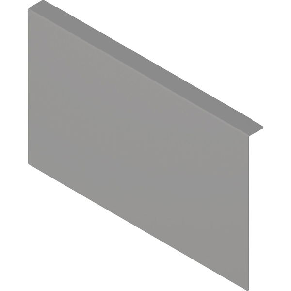 BLUM AMBIA-LINE Adapterprofil zur Anbindung an Holzrückwand (Frontauszug) – Stahldesign