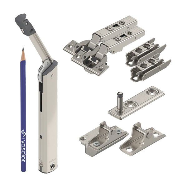 Blum Aventos HK-XS Kraftspeicher Set Klappenbeschlag TipOn & Scharnier
