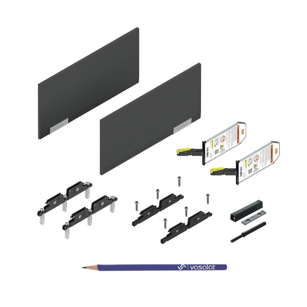 BLUM HKi TIP-ON Kraftspeicher Sets teilintegriert