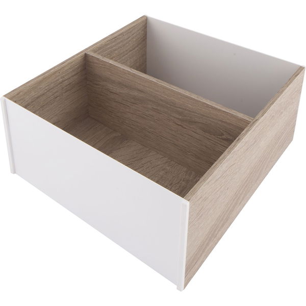 BLUM AMBIA-LINE Frontauszugsrahmen für Nennlänge ab 270 mm – Holzdesign