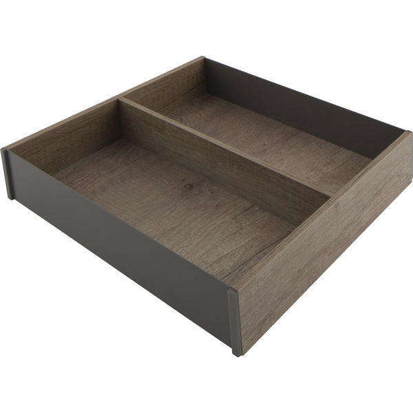 BLUM AMBIA-LINE Schubkastenrahmen für Nennlänge von 270 mm bis 400 mm – Holzdesign