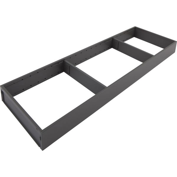 BLUM AMBIA-LINE Schubkastenrahmen breit – Stahldesign
