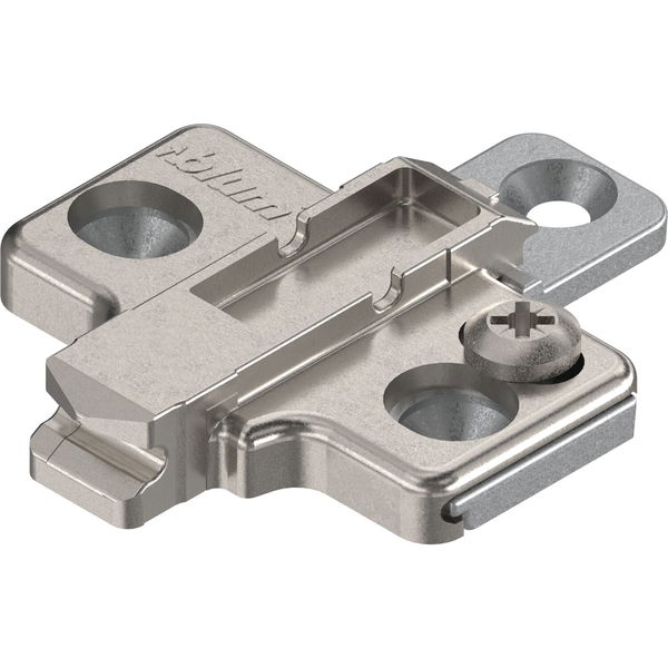 BLUM CLIP Kreuzmontageplatte, Spax-Schrauben, HV: 2-teilig