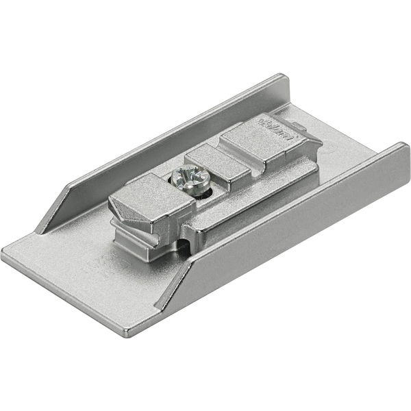 BLUM CLIP CRISTALLO Montageplatte , Zink vernickelt, Kleben, Distanz 0 mm