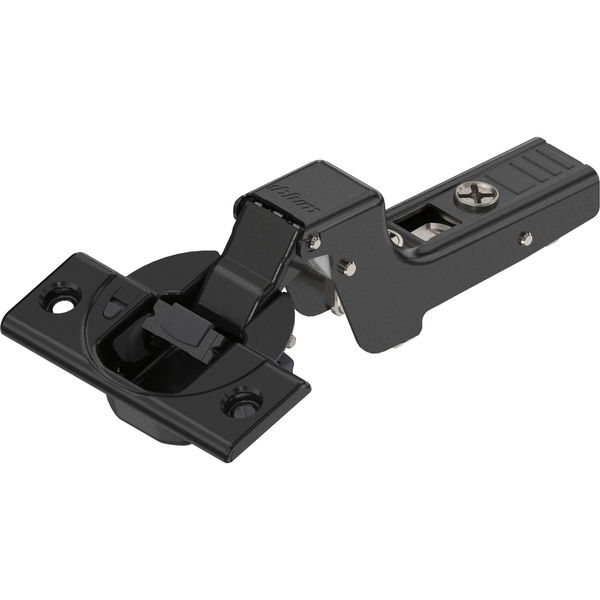 BLUM CLIP top BLUMOTION schwarz Möbel Scharnier 110°, 18mm gekröpft
