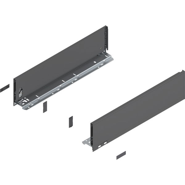 BLUM LEGRABOX pure Beschlägegarnitur Zargenhöhe K, TIP-ON