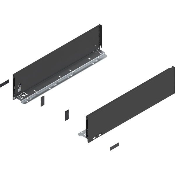 BLUM LEGRABOX pure Beschlägegarnitur Zargenhöhe K, TIP-ON