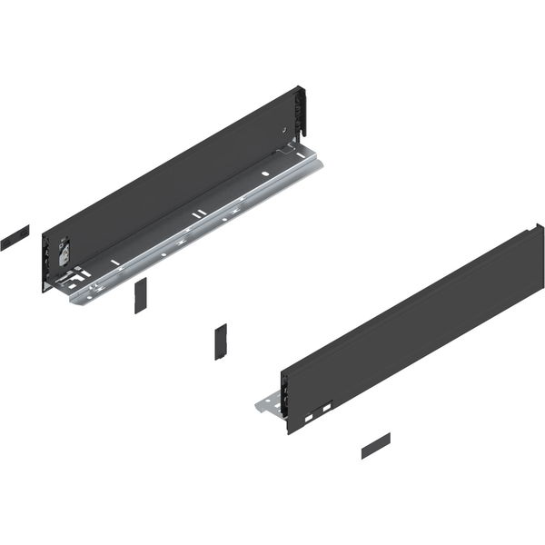 BLUM LEGRABOX pure Beschlägegarnitur Zargenhöhe M, TIP-ON
