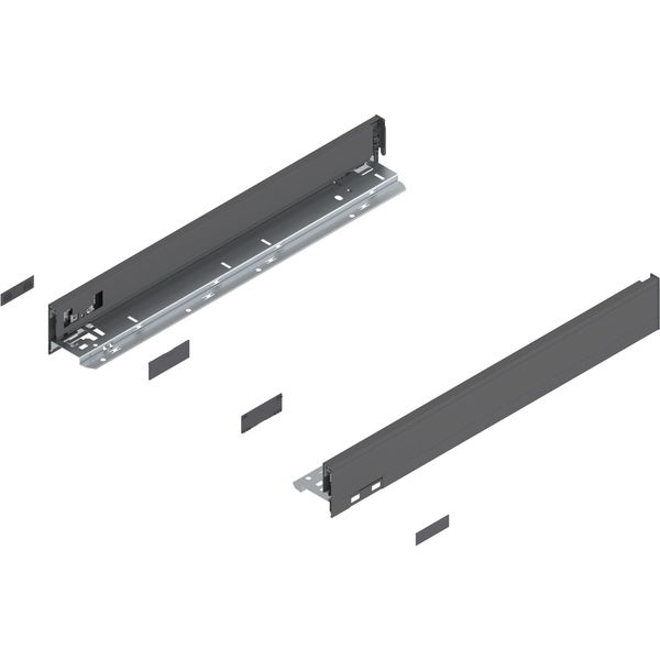 BLUM LEGRABOX pure Beschlägegarnitur Zargenhöhe N, TIP-ON