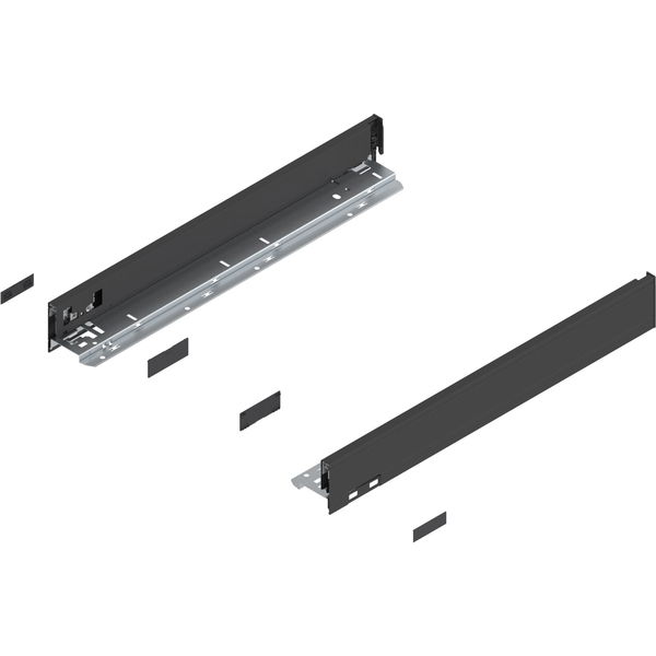 BLUM LEGRABOX pure Beschlägegarnitur Zargenhöhe N, TIP-ON
