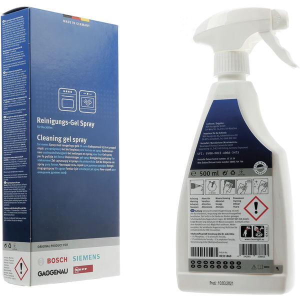 BSH Reinigungsgel-Spray für Backöfen 00312298