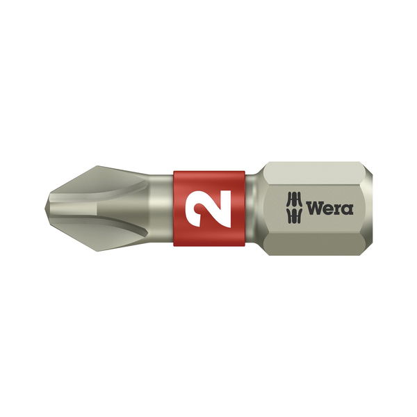 WERA Bit-Einsatz Edelstahl 3851/1TS 1/4″sechskant Phillips
