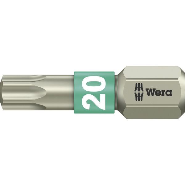 WERA Bit-Einsatz Edelstahl 3867/1TS 1/4″sechskant  Torx®
