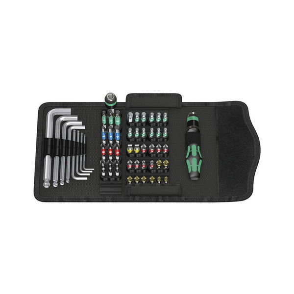 WERA Bit Satz Kraftform Kompakt 100 52-teilig