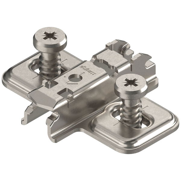 BLUM CLIP Kreuzmontageplatte, HV: Langloch