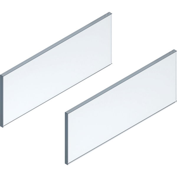 BLUM LEGRABOX free Einschubelement-Seite Glas klar