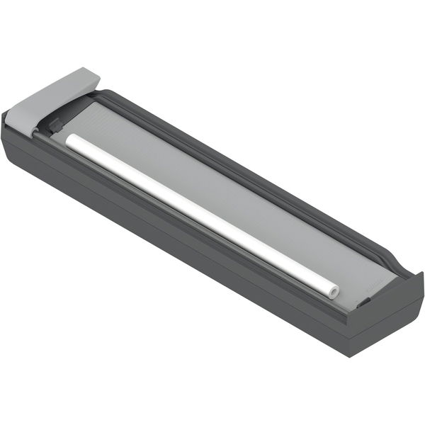 Blum Orga-Line Folienschneider für Frischhaltefolie – 411×88,5×69,3mm, staubgrau