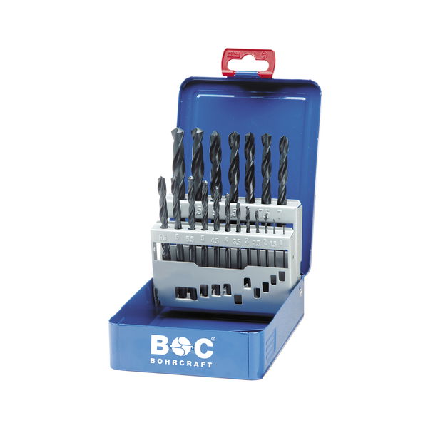 BOHRCRAFT Spiralbohrer-Kassette DIN 338 RN HSS