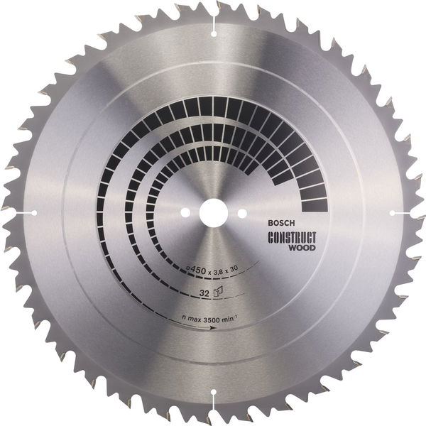 BOSCH Kreissägeblatt Construct Wood  ø 450 x 2,8 x 30 mm Zähne 32 (WZ) pos.