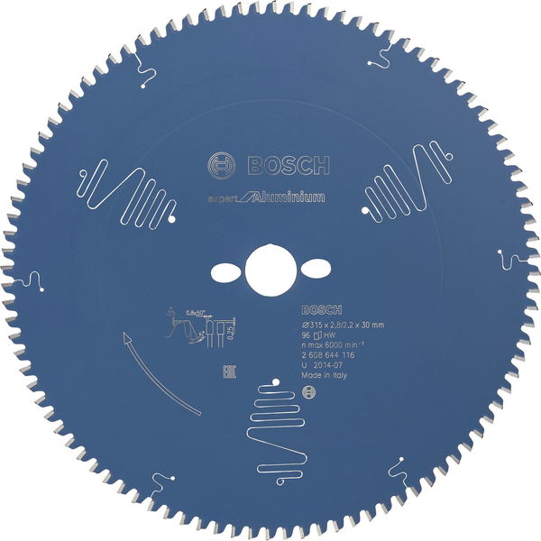 BOSCH Kreissägeblatt Expert for Aluminium (HLTCG) negativ