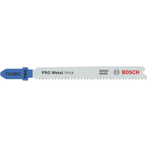 Bosch Stichsägeblatt PRO T121BFC – Sägeblätter für Metall – 5 Stück