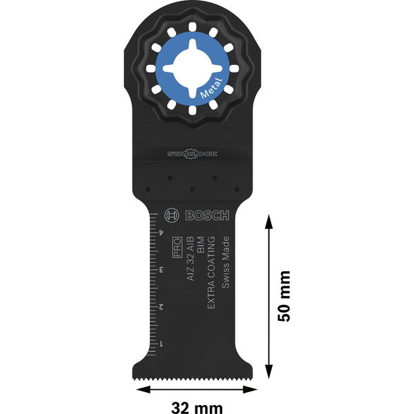 Bosch Tauchsägeblatt AIZ 32 AIB Pro – 32mm, Starlock, für Metall, gerade