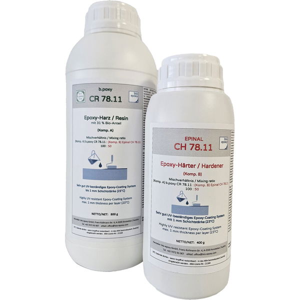 SET| BIO-EPOXY  78.11  /  800g + 400g