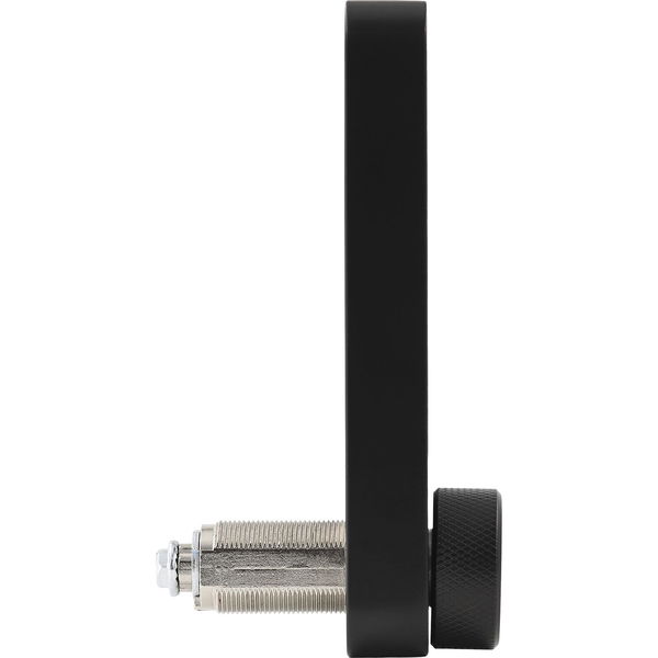 Burg Elektronisches Zahlenschloss für Möbel , ideal als Spindschloss mit Code, schwarz