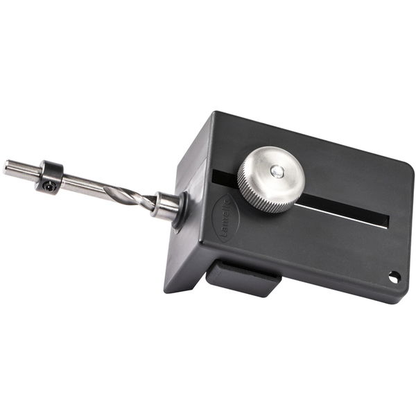 Lamello Clamex S-20 Bohrhilfe – Bohrlehre ø 6mm, Aluminium Stahl schwarz