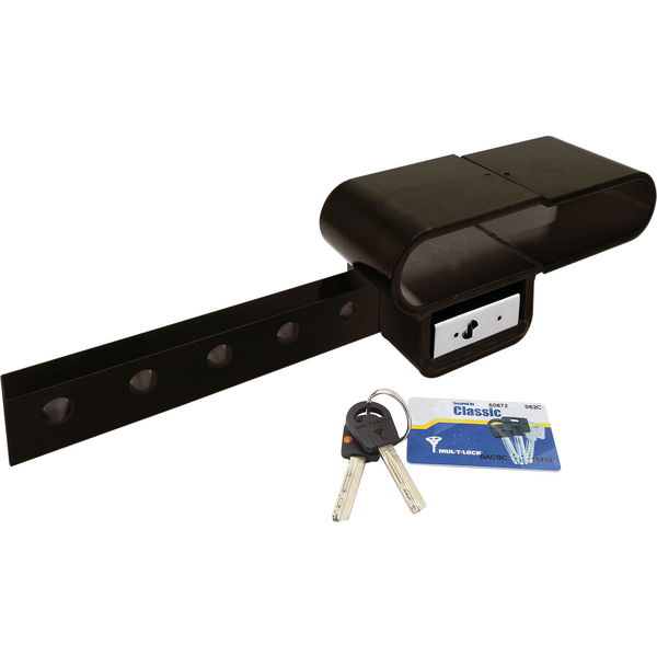 MUL-T-LOCK Containerschloss m.Vorhangschloss VHS13, 2 Schlüssel, einzelgesichert