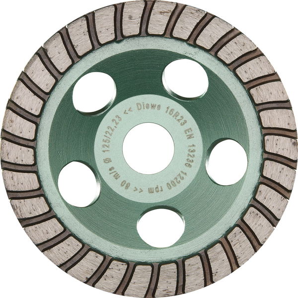 DIEWE Diamant-Trockenschleifteller Bosch Turbo