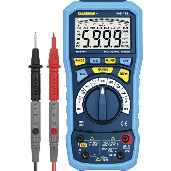 PANCONTROL Profi-Digital-Multimeter PAN 188 True RMS