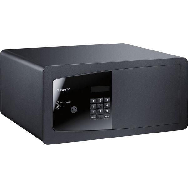 Dometic Hoteltresor ProSafe MD408 – Hotelsafe, Möbeltresor mit Zahlenscloss, anthrazit
