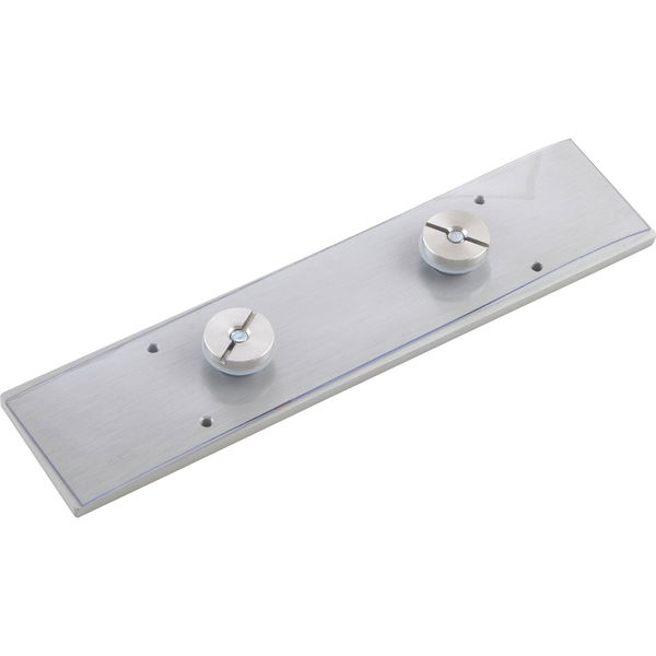 Befestigungsplatte Glas/Glas TS 92, silber (12.334) | Zubehör Türschließer dormakaba