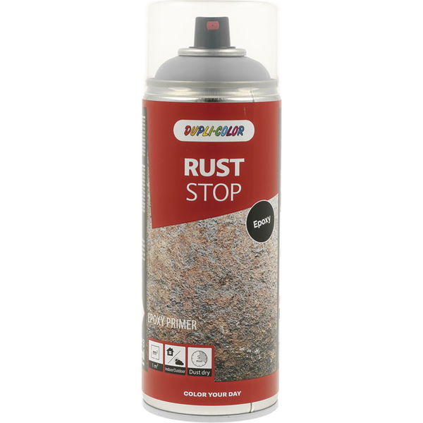Dupli Color 2k Epoxy Primer Rost Stop – Rostschutz Spray & Grundierung 400ml grau