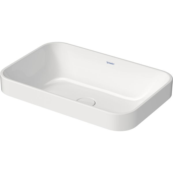 DURAVIT Aufsatzwaschtisch Happy D.2 Plus 60 ohne Hahnlochbank