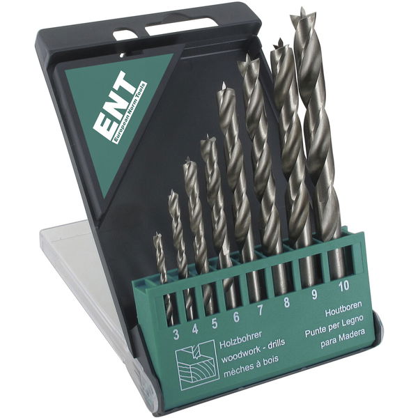 ENT Holzspiralbohrer-Kassette HSS-G