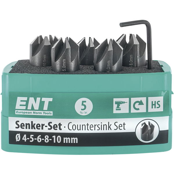 ENT Kegelsenker-Satz HSS-G 90 Grad