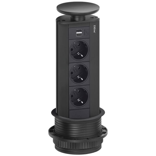 EVOline Steckdosenelement EVOline Port USB 230 V