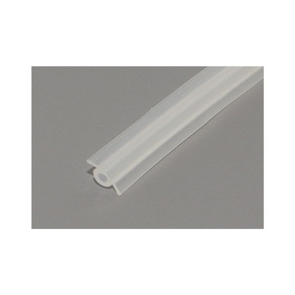 Einlegeprofil Fritz 3000 mm, Kunststoff transparent