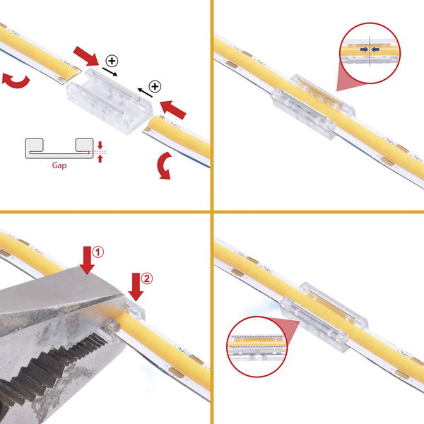 SIRO LED-Band Verbindungssystem EXPRESS 5mm