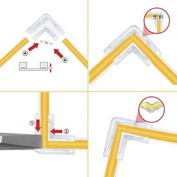 SIRO LED-Band Verbindungssystem EXPRESS 5mm