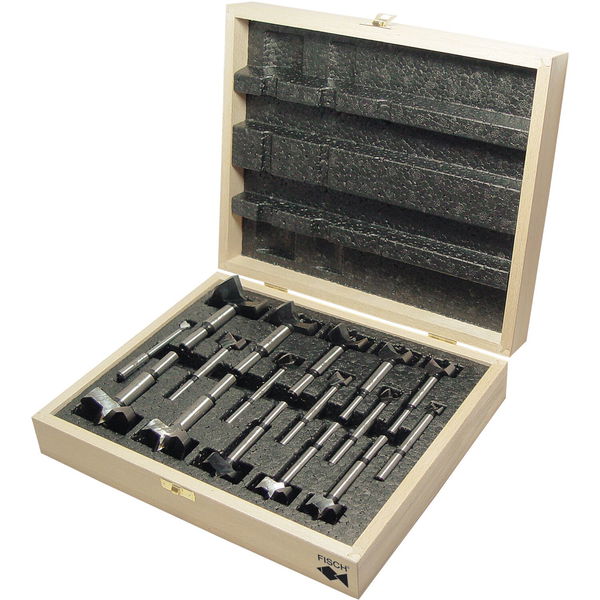 FISCH Kunstbohrerkassette Bohrer ø 10 – 50 mm 16-teilig