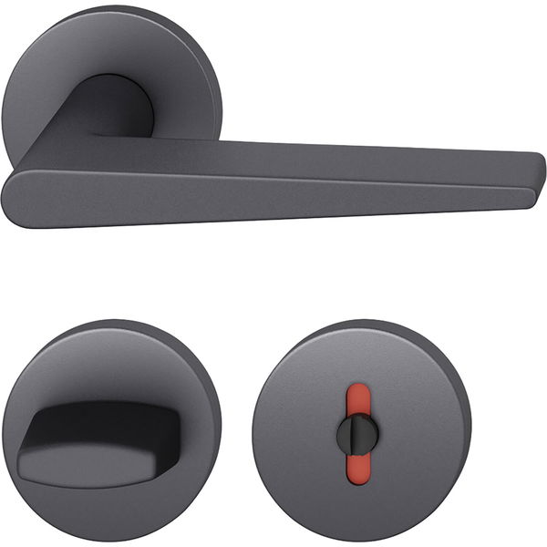 FSB Drückergarnitur 12 1005 WC DIN Aluminium