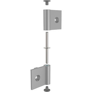 Fath Scharnier 43/43 Item System für Flächenelemente / Aluprofile, Aluminium